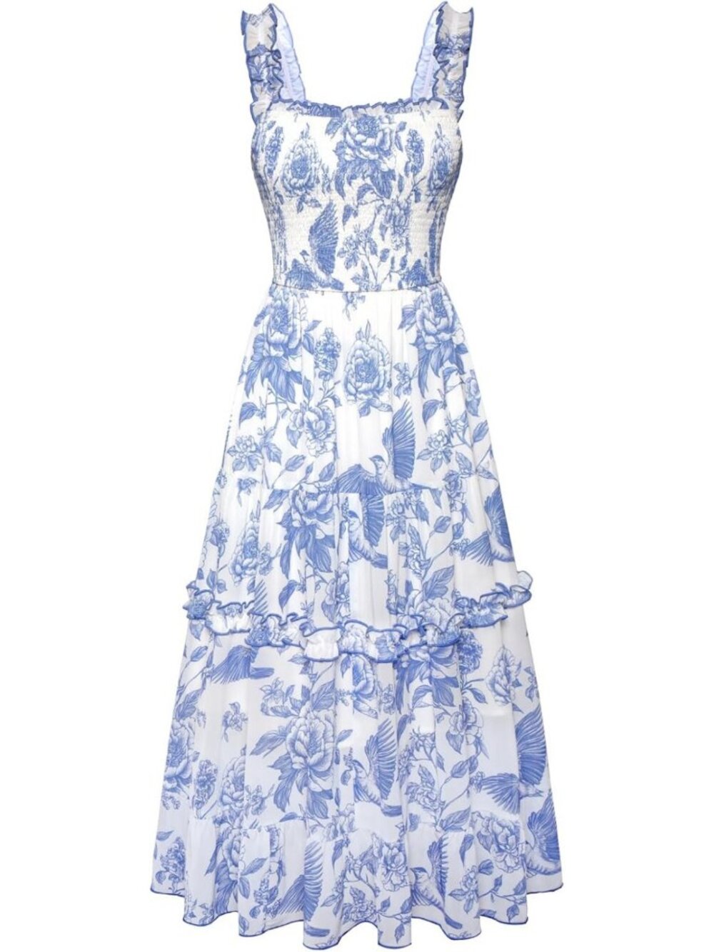 Floral Summer Sundress for Women | Flowy Maxi Dress | Perfect for 2026 Events